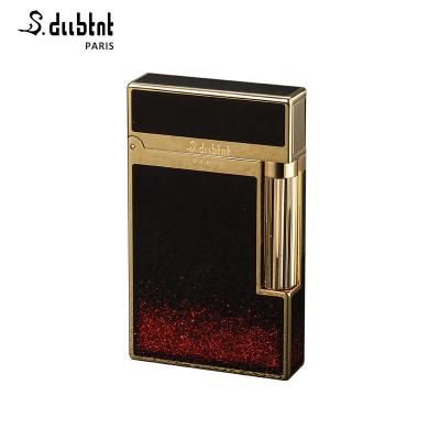 China 24k Lighter, 2020 Brand New High Quality Gold Plated Creative Inflatable S.dubtnt Gas Lighter for sale