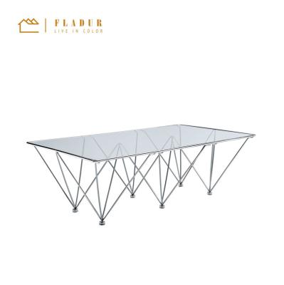 China Metal creative occasional coffee table furniture coffee table designer Nordic style iron dining chair restaurant cafe net red occasional coffee table for sale