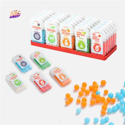 China Natural Shape Coated Mini Ball Pill Toy Candy / South Africa Sweet Fruit Candy For Sale for sale