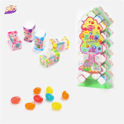 China Natural Middle Eastern 8 g Multi - Colored Custom Candy Halad Gel Coated Sweet Pastries Jelly Beans for sale