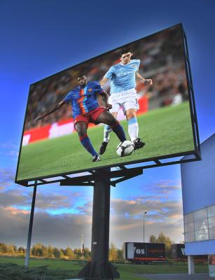 China Large Stadium LED Displays For Football Basketball Match , RGB LED Billboard Signs for sale