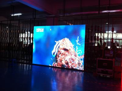 China Long Lifespan SMD 3535 P6 LED Video Walls , Indoor Full Color LED screen for sale