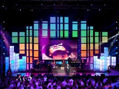 China Anti - UV HD Advertising LED Panel Video Wall For Show And Performance for sale