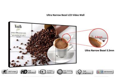 China High Definition 5.3mm Narrow Bezel LCD Video Walls For Shopping Mall for sale