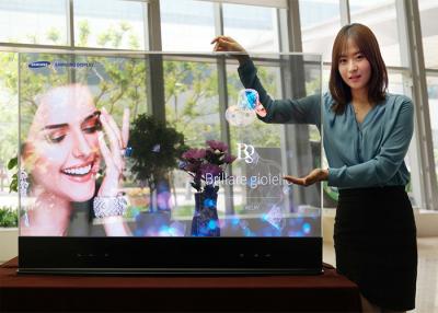 China Exposição transparente exclusiva da agência 4010 SMD P6 Oled para anunciar à venda