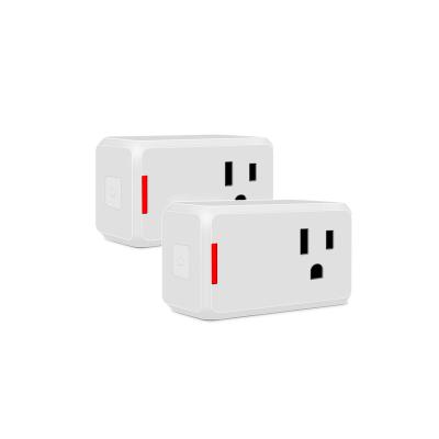 China Safe Top 2022 Conveient AMAZONE Wifi Smart Socket Outlet Works With Lifetime Alexa Electrical Power Socket Monitor Smart Timing Function for sale