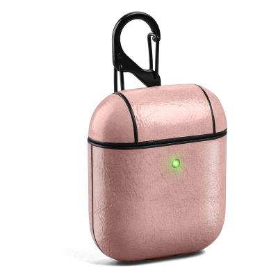 China Light Weight For AirPods Case 8 Colors Case Supplier For Apple AirPods Charging Case Compatible With 2 &1 Supplier For AirPods Leather Case for sale