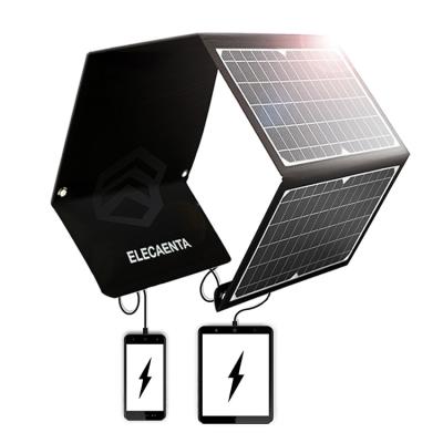 China 30W China Cheap Solar Panel 100Watts Charger Foldable Charging Solar Panels For Mobile Phones for sale