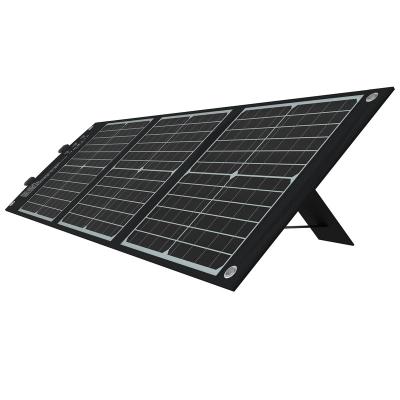 China 60W Travel Camping Use 30W 60W 120w 200w Folding Portable Solar Panel for sale