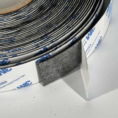 China Industrial Self Adhesive Hook And Loop OEM ODM Black Hook And Loop Tape for sale