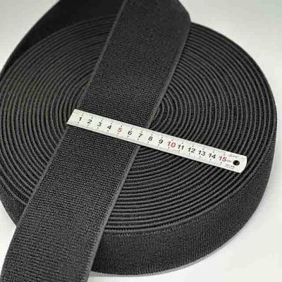 China Outdoor Backpack Elastic Hook And Loop Strap 25mm Velcro Elastic for sale