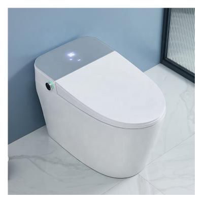 China New Built-in Electric Heater Flip Internet Celebrity Modern Bathroom Tankless Electric Bowl Toilet Automatic Type for sale