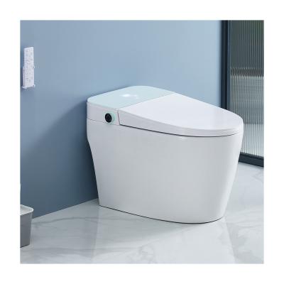 China Modern Luxury Smart Smart Toilet Bidet Toilet Seat Smart Bathroom Toilet Watermark for sale