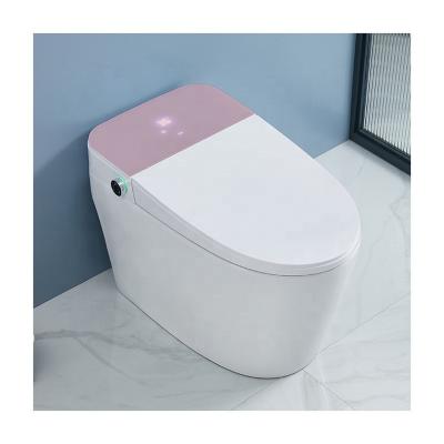 China Modern European luxury toilet automatic smart electric bidet seat cover hotel design wc sanitary toilet bowl for sale