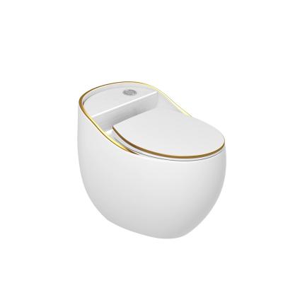 China New Concealed Tank Toilet Sets Bathroom Egg Shaped Toilet Kids Toilet for sale