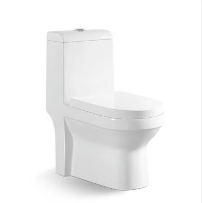 China Double-Flow Toilet High Quality Indoor Sanitary Ware Strap Ceramic P-Trap Bathroom Wc Wash Down Siphonic Cabinet for sale