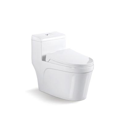 China Ceramic Double Flush 250/300mm Jet Wash Water One Piece Toilet Double Toilet Wholesale Sanitary Ware Bathroom for sale