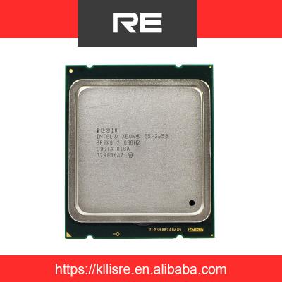 China Server xeon E5-2650 CPU 8 CORE 2.0GHz 20MB processor E5 2650 V2 V3 V4 for sale