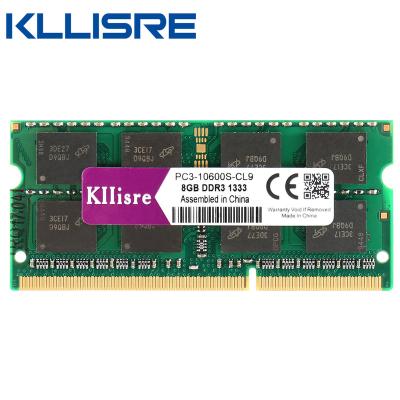 China LAPTOP Kllisre DDR3 SO-DIMM 8gb 1600 and 1333 Laptop 204-Pin RAM Notebook Memory for sale