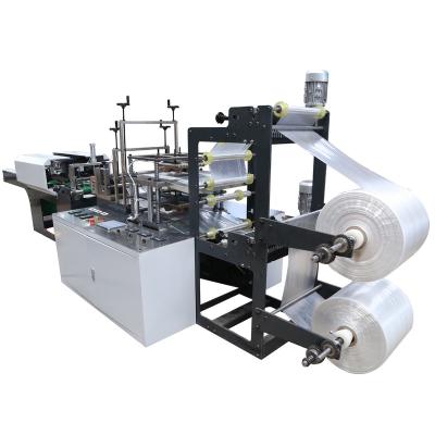 China Automatic Double Layers PE Disposable Glove Tape Machine Punching and Severing Pe Hand Ultrasonic Gloves Making Machine for sale