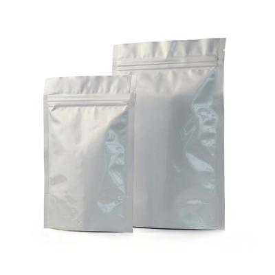 China Security Aluminum Foil Zip Resealable Plastic Bags for sale