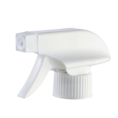 China Spill Non All Plastic Bottle Trigger Sprayer Nozzle Cap Professional 28mm Trigger Spray for sale