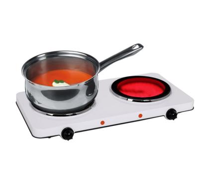 China Progressive Power Regulator-Give Accurate 2018 Dual Electric Ceramic Burners Modern Style Infrared Cooker for sale