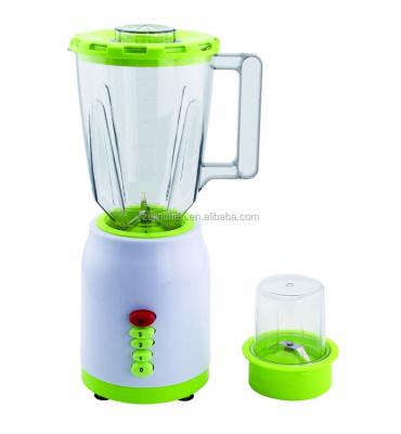 China Hot Selling Home Use 1.5L Plastic Pot 2 in 1 Good Quality 300w Electric Fruit Blender for sale