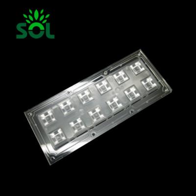 China Street Light Durability 60 Degree Waterproof Muti Angle 3535 SMD LED Optical Lighting Lens for sale