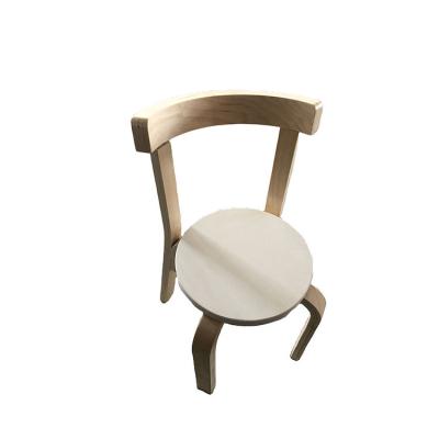 China Modern Custom Factory Price Kids School Wooden Chairs Solid Elbow Wooden Chairs for sale