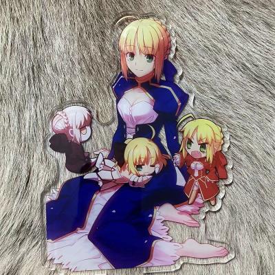 China Cartoon Toy Saber Acrylic Standing Portrait for sale