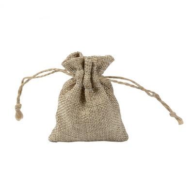 China Jute Drawstring Bag Small Jute Gift Package Pouch Drawstring Sports Bag Factory Wholesale for sale