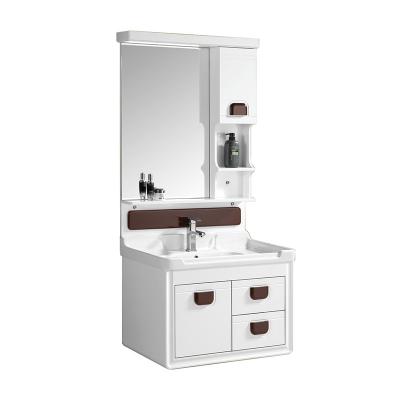 China Water Proof Waterproof PVC Bathroom Furniture Modern Bathroom Cabinet For Home for sale