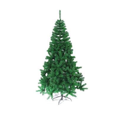 China Chirstmas Decor High Quality PVC&Pine Needle Mixed Decorative PVC Christmas Tree Artifical Handmade Xmas Tree for sale