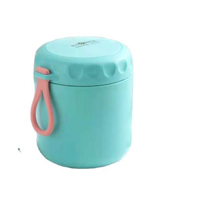 China Business Custom 500ml Liner Surface Coating Portable Stainless Steel Food Thermos Lunch Box Container Thermos for sale