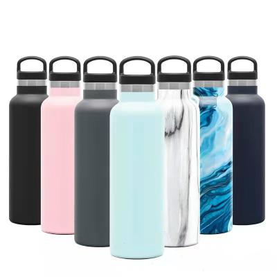 China PORTABLE Free Samples Wholesale Water Bottle Stainless Steel Design Motivational Drinking Water Bottle for sale