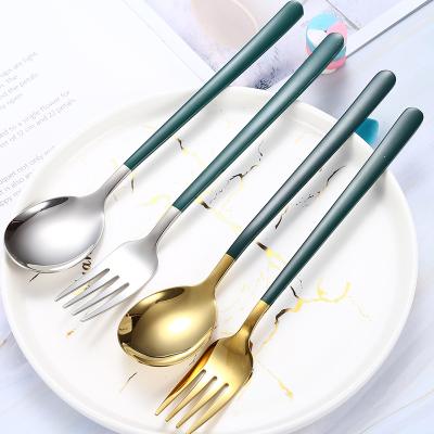 China Eco - Friendly Cutlery Set Gift Dinnerware Set Dinnerware Stocked Stainless Steel for sale