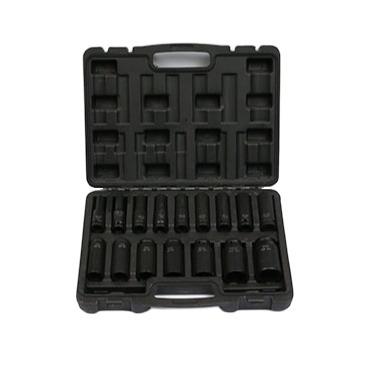 China Auto Repair Tools Most Popular 16pcs Cr-Mo Impact Plug Set Auto Repair Manual Deep Plug Tr-p1216 for sale