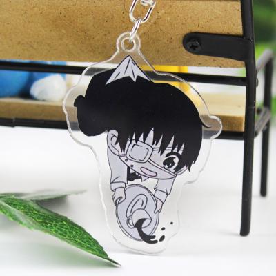 China American Tokyo Ghoul Tokyo Ghoul Tokyo Ghoul Anime Animation Peripheral Key Chain Jinmuken Acrylic Pendant for sale