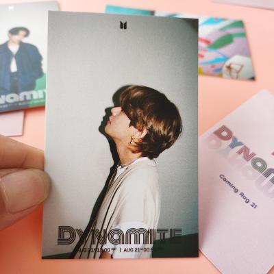 China South Korea Kpop Bangtan Boys Dynamite Collection Postercard Photocard Lomo Card for sale