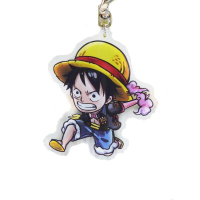 China Wholesale Vivid Japanese Figure Anime Pop Key Chain Eco-friendly Cartoon 1 Piece Acrylic Key Chain for sale