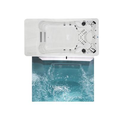 China With 12 Speeds 4.66M Adjustable Swim Pools Swimming Outdoor Spa Pool DGL4823 Exercise Swim Pool With Training Machine for sale