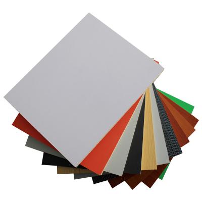 China Moisture-proof hot sale! Melamine Laminated Plywood, MDF Or Particle Board For Furniture And Decoration for sale