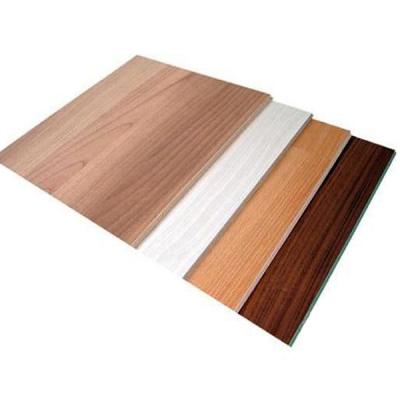 China 12mm 15mm Moisture Proof 18mm High Gloss White Melamine Laminated MDF Board for sale