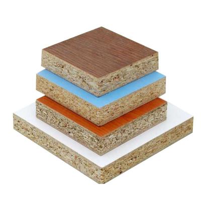 China Modern 4'x8, 5'x8 12mm, 15mm, 16mm, 18mm raw/melamine coated chipboard for sale