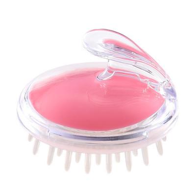 China EXFOLIATE Scalp Massager Shampoo Hair Brush Hair Applicator Custom Head Soft Scalp Massaging Women Hair Scalp Massager Comb for sale