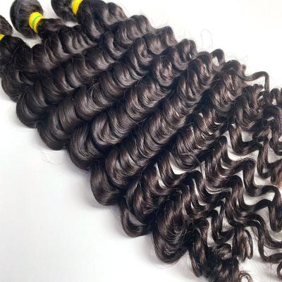 China Good Quality 100% Virgin Hair Deep Wave Deep Wave Bundles Brazilian Hair Wholesale Price for sale