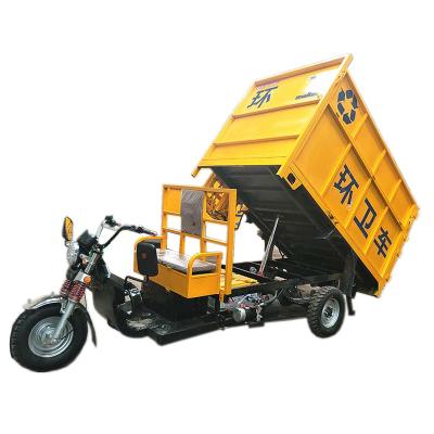 China Other Rechargeable Urban Transfer Vehicle Garbage Collection Forklift Three Wheel Electric Garbage Sanitation Car for sale