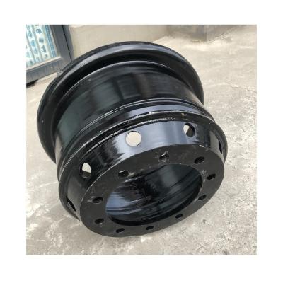 China Cheap Steel Pipe Shaped Steel Truck Wheel Rim 8.5-20 For 1200-20 Tire for sale