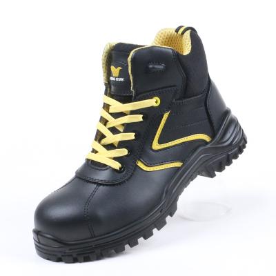 China ANTI-SLIP New environmentally friendly men's industrial winter high-top fleece men's safety shoes for sale